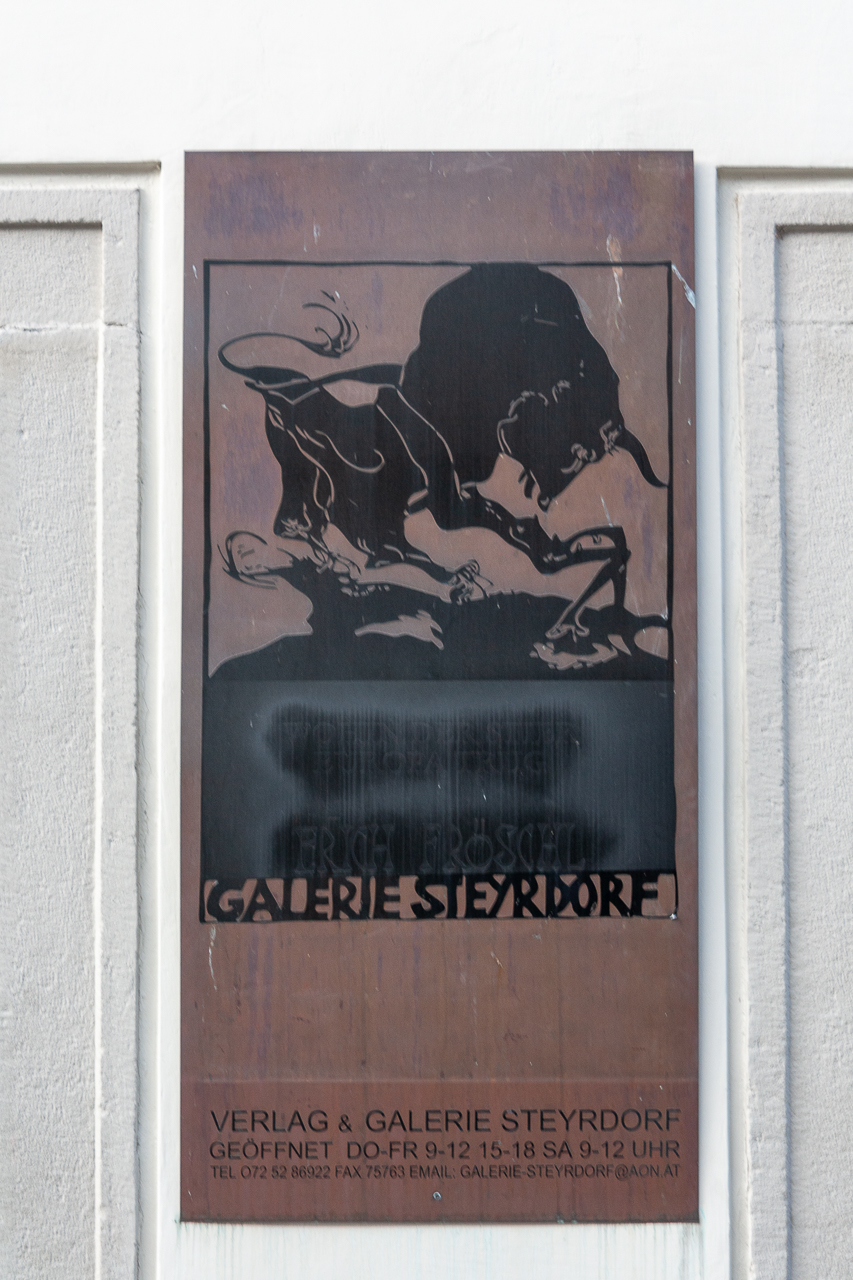 Ausstellung "Susanne Theumer - Radierungen zu Haushofers Roman Die Wand" in der Galerie Steyrdorf, Steyr (Foto: 22.03.2013, Andreas Bohren)